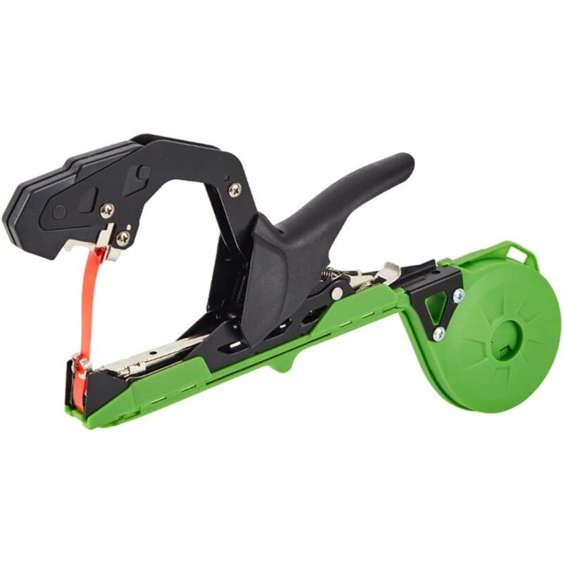 Machine à Nouer Les Plantes, Machine à Attacher légère de 420g pour Fruits Légumes Vigne Tomate, l'agriculture Bringer vert + ligature 20 rouleaux +