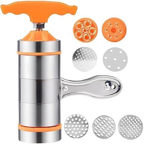 Machine À Nouilles en Acier Inoxydable, Machine À Pâtes Manuelle, Presse À Pâtes, Machine À Nouilles, Accessoires D'aide À Cuisine, Outils pour Pâtes