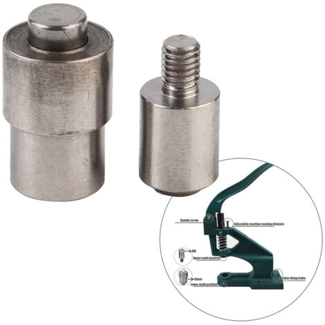 Machine à œillets manuelle 10mm avec matrice - Outil de sertissage et de pose pour œillets