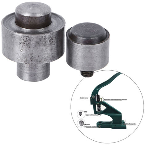 Machine à œillets manuelle 20mm pour pose de pressions et œillets métalliques
