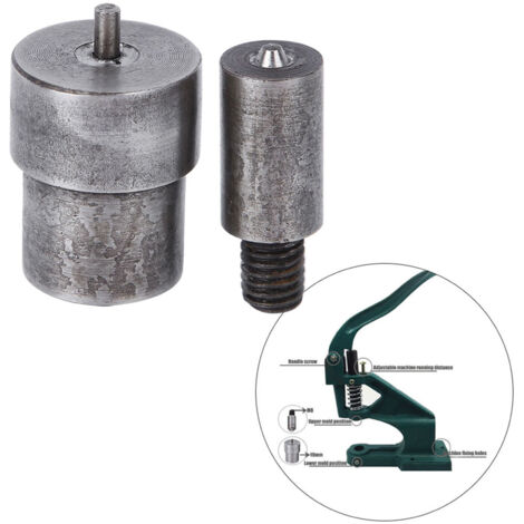 Machine à œillets manuelle 3,5 mm avec poinçon et matrice - Outil de pose professionnel