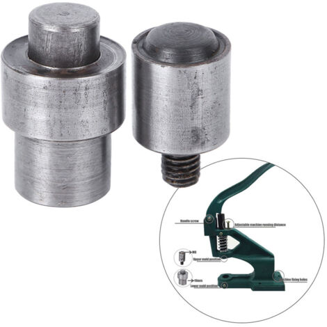 Machine à œillets manuelle avec matrice 14mm - Outil d'installation pour presser et perforer