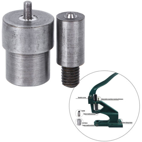 Machine à œillets manuelle avec poinçon et matrice pour œillets de 4mm - outil d'installation professionnel