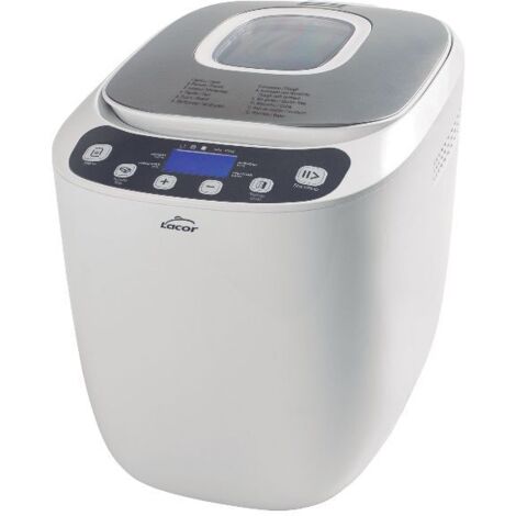 Machine à pain 1kg 550w blanc/gris - Lacor - 69334