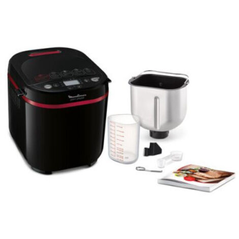 Machine à pain Moulinex PAIN & PLAISIR, MACHINE À PAIN, 1 KG, 17 PROGRAMMES AUTOMATIQUES YY4350FB YY4350FB