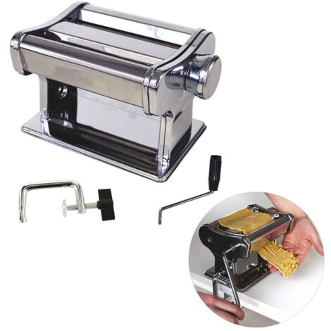 Machine à Pâtes en Inox Laminoir Manuel