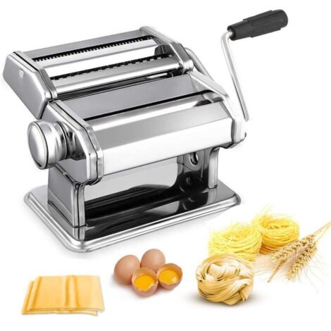 Machine à Pâtes Laminoir à Pâtes En Acier Inoxydable Pour Tagliatelle/Spaghettis/Lasagnes/Ravioles (V1)