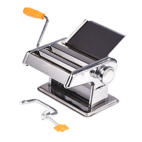 Machine à Pâtes Manuelle en Acier Inoxydable - Façonneuse à Nouilles et Coupe-Spaghetti
