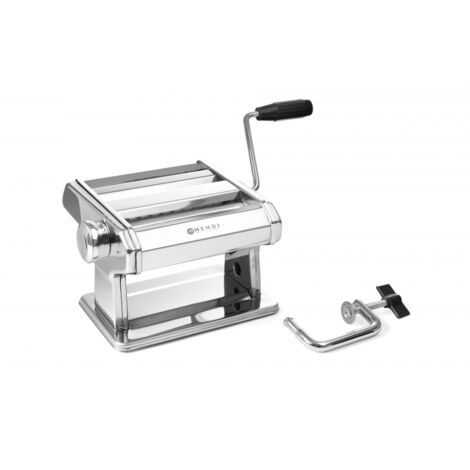 Machine à pâtes manuelle pour tagliatelles et fettuccine jusqu'à 140 mm Hendi 224830