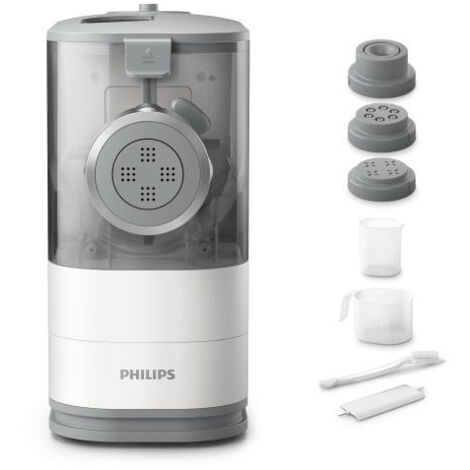 Machine a Pâtes PHILIPS - HR2345/19 - Capacité 450g pâtes en 18min - 4 disques de pâtes - 150W