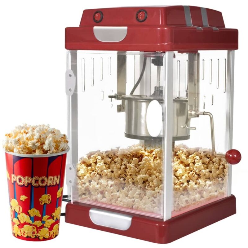 Vidaxl - Machine à pop-corn 2,5 oz