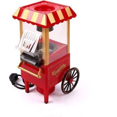 Machine À Pop-Corn À Air Chaud, Machine À Pop-Corn Électrique Domestique 3 Minutes De Pop Rapide DIY Votre Propre Goût Sain Et sans Huile pour Home Movie, Regarder La Télévision