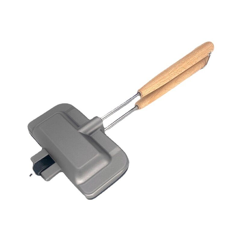 Machine à sandwich double face 4w1h, machine à sandwich pour petit-déjeuner avec plaque de cuisson antiadhésive