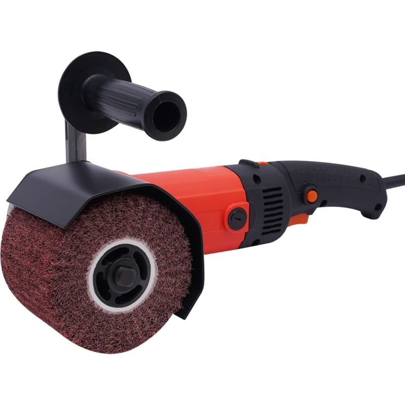 Senderpick - Machine à satiner 220 v machine à polir ponceuse à rouleaux 1400 w acier inoxydable commande ergonomique à deux mains