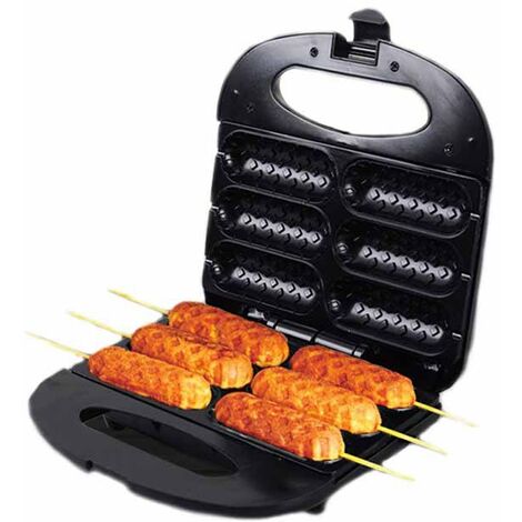 Machine à saucisses pour hot-dogs 750 W Machine à saucisses Barbecue Petit-déjeuner