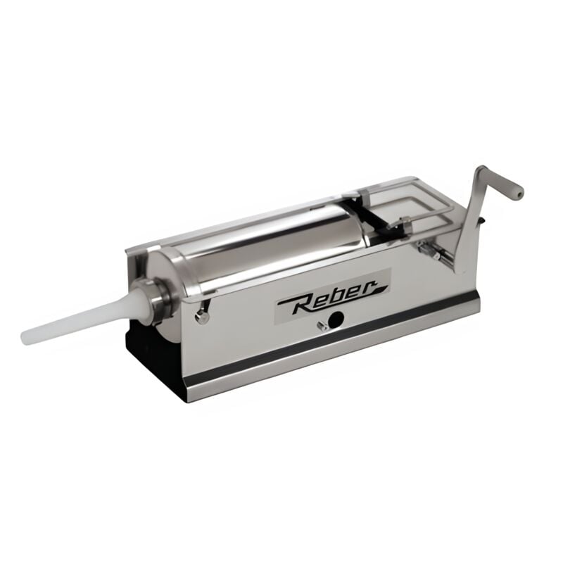 Machine à Saucisson Reber 2 Vitesses 8kg Inox pour Charcuterie et Saucisses