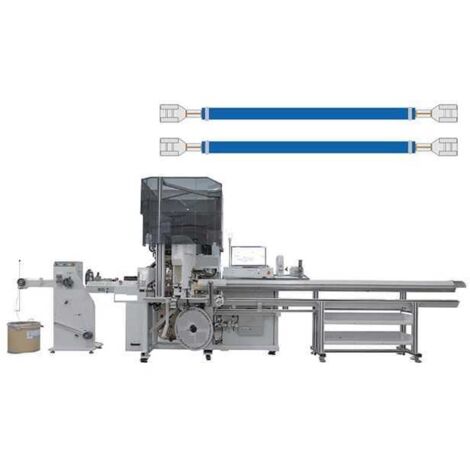 Machine à sertir automatique, insertion des cosses des deux côtés