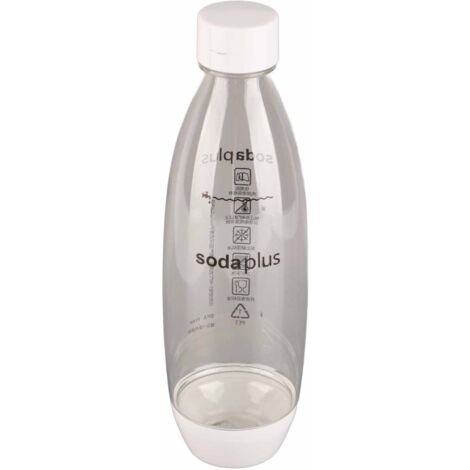 Machine à soda portable 1000ML - Fabricant de boissons gazeuses DIY avec distributeur de crème soda et générateur de bulles, matériau PET, taille 8.538cm