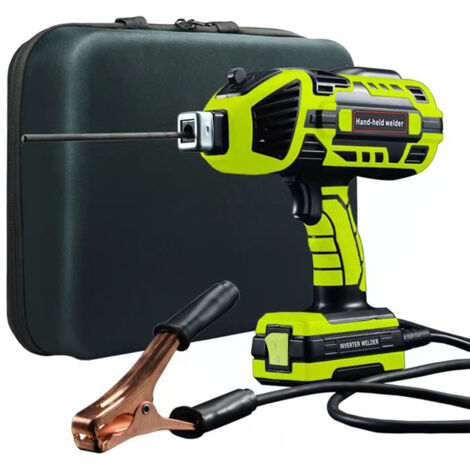 Machine à souder électrique portable 20-120A 220V Soudeuse à l'arc portative avec ensemble d'outils de soudage à onduleur IGBT pour baguette de soudage 3/32''-1/8''