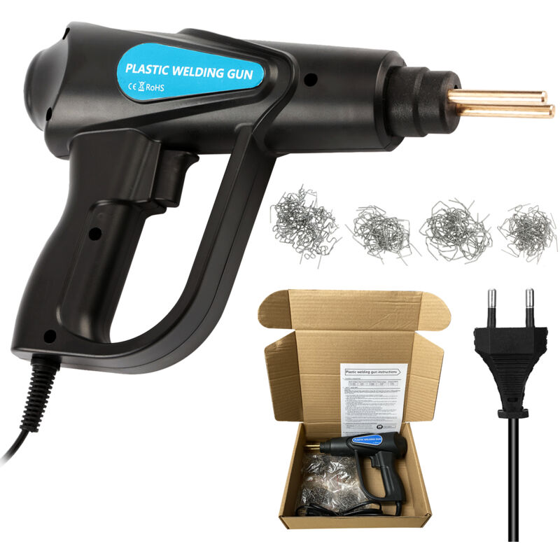 Meterk - Machine à souder le plastique 70W, kit de réparation de pare-chocs de voiture, 4 types