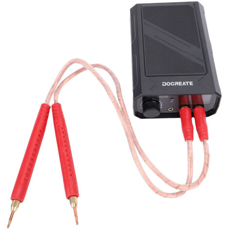 Machine à souder par points 10 000 W à double impulsion avec écran LCD, puissance de sortie de 1 200 A, boîtier portable en ABS pour la réparation de téléphones à batterie bouton TK20P