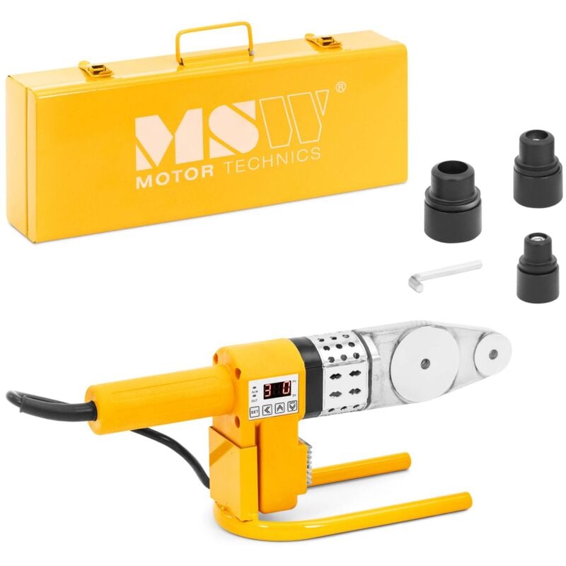 Poste à souder électrofusion 800 W 20 à 32 mm jusqu'à 300 °C avec écran numérique