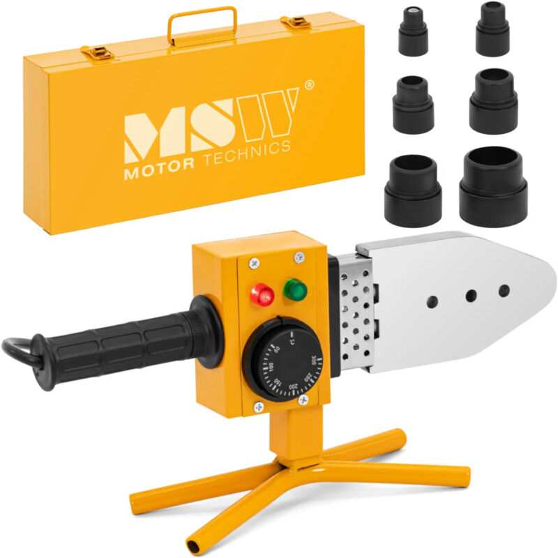 Poste à souder électrofusion 1 000 W 20 à 63 mm jusqu'à 300 °C - Soudeuse pour PE