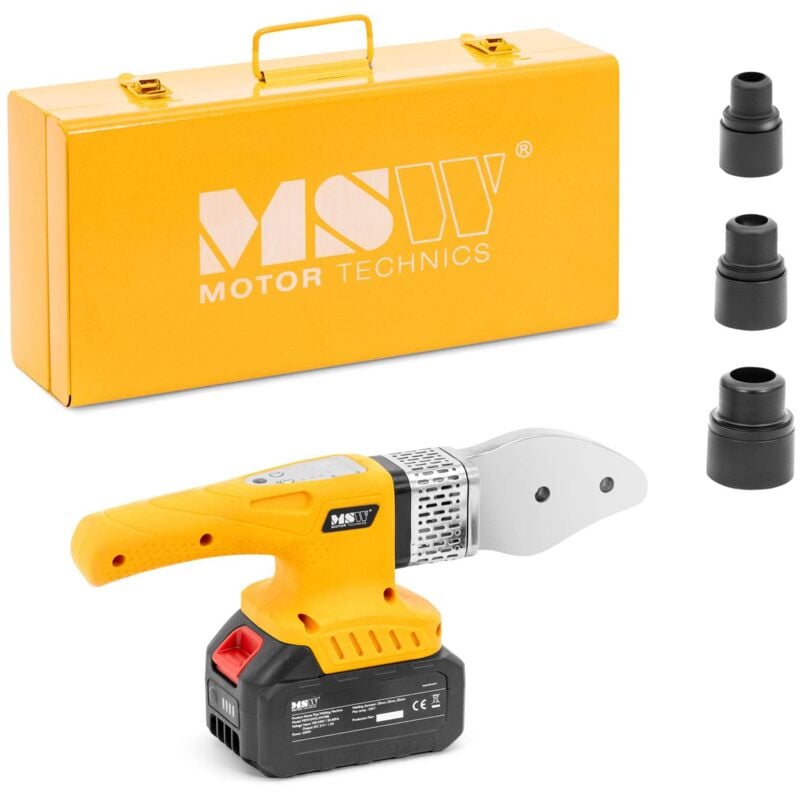 Poste à souder électrofusion sans fil 350 W 20 à 32 mm jusqu'à 320 °C