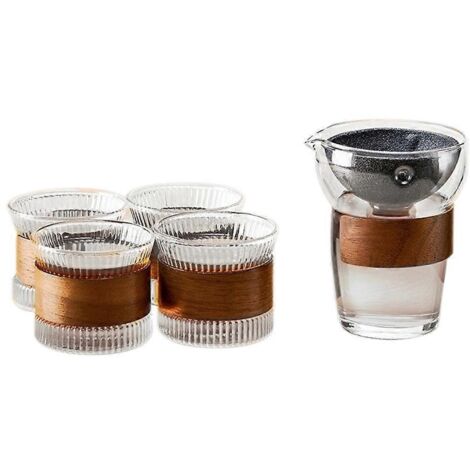 Machine à thé semi-automatique avec système de filtration non poreux