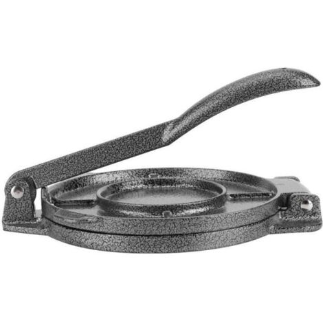 Machine à tortilla, presse à tortilla de maïs robuste en fonte multifonctionnelle durable, facile à nettoyer antiadhésive pour