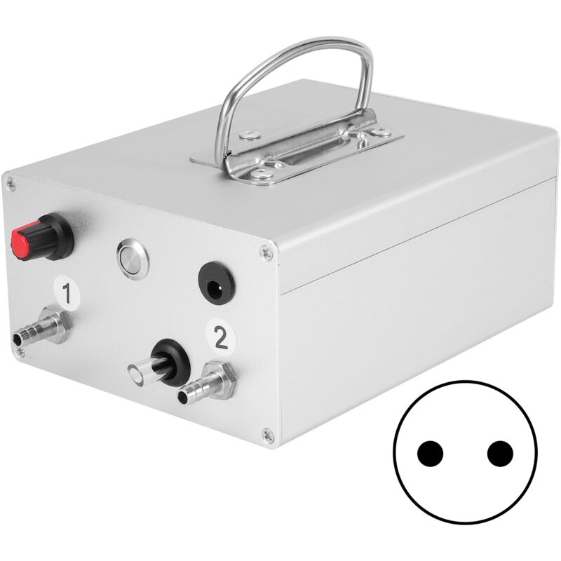 Eosnow - Machine à traire électrique à pulsation, accessoire de pompe à vide pour âne, mouton, vache, cheval (prise ue 100240V)