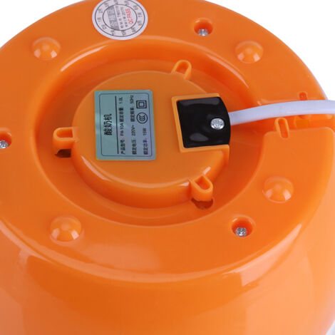 Machine à Yaourt Électrique 1L 220V Automatique, Récipient Plastique, Prise CN, Orange - Outil DIY pour Yaourt Maison