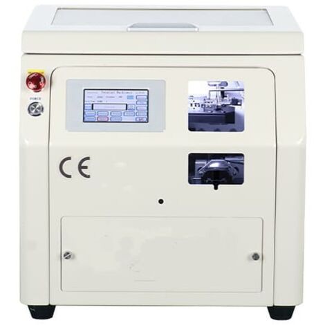Machine automatique à dénuder et à sertir les câbles pour embouts isolés (0,14 - 2,5 mm²)