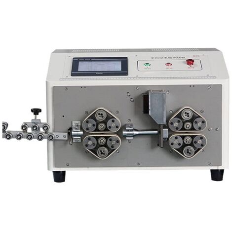 Machine automatique pour couper et dénuder les câbles unipolaires (2 - 25 mmq)