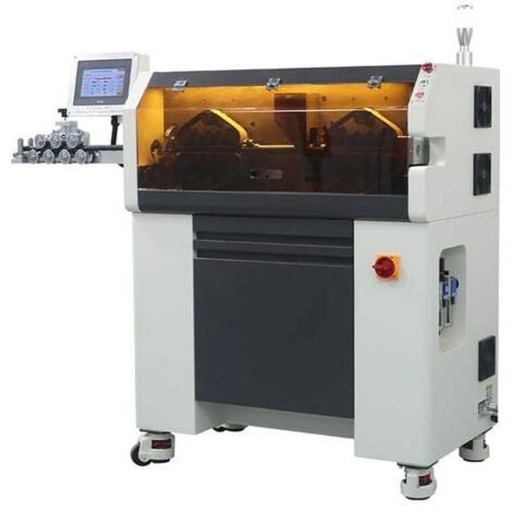 Machine automatique pour couper et dénuder les câbles unipolaires et multipolaires (25 - 120 mmq) (Ø 12 - 24 mm)