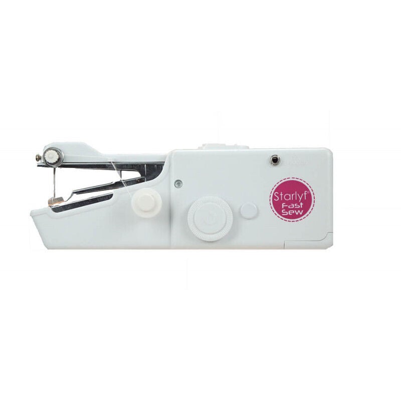 Machine à Coudre Starlyf Fast Sew Venteo Blanc - Adulte - Pratique, sans fil et légère + 2 bobines