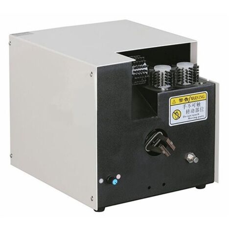 Machine de brossage et de torsion de blindage de câble Max. 8 mm