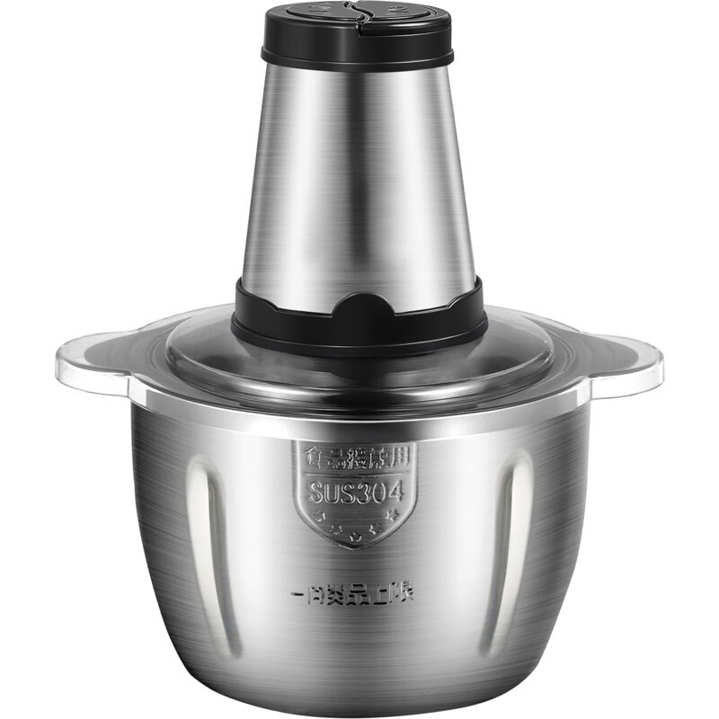 Kkmoon - Machine de broyage de viande électrique 2L Bol en acier inoxydable + en-tête en acier inoxydable Utilisez une machine à viande multi-utilisée