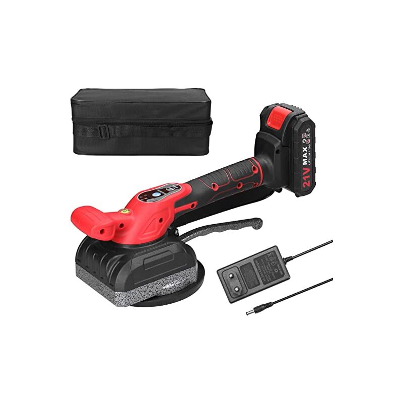 Lifcausal - Machine de carrelage 21 v, capacité de charge élevée, pose de carrelage mural, outil vibrant, outils utilitaires de décoration de la