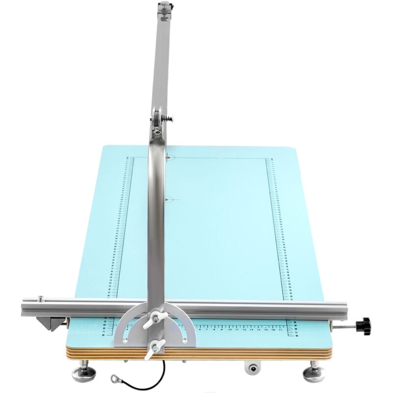 Machine de découpe de mousse à fil chaud Mophorn Coupe-polystyrène à angle réglable - Établi à l'échelle pour la sculpture sur éponge en mousse et