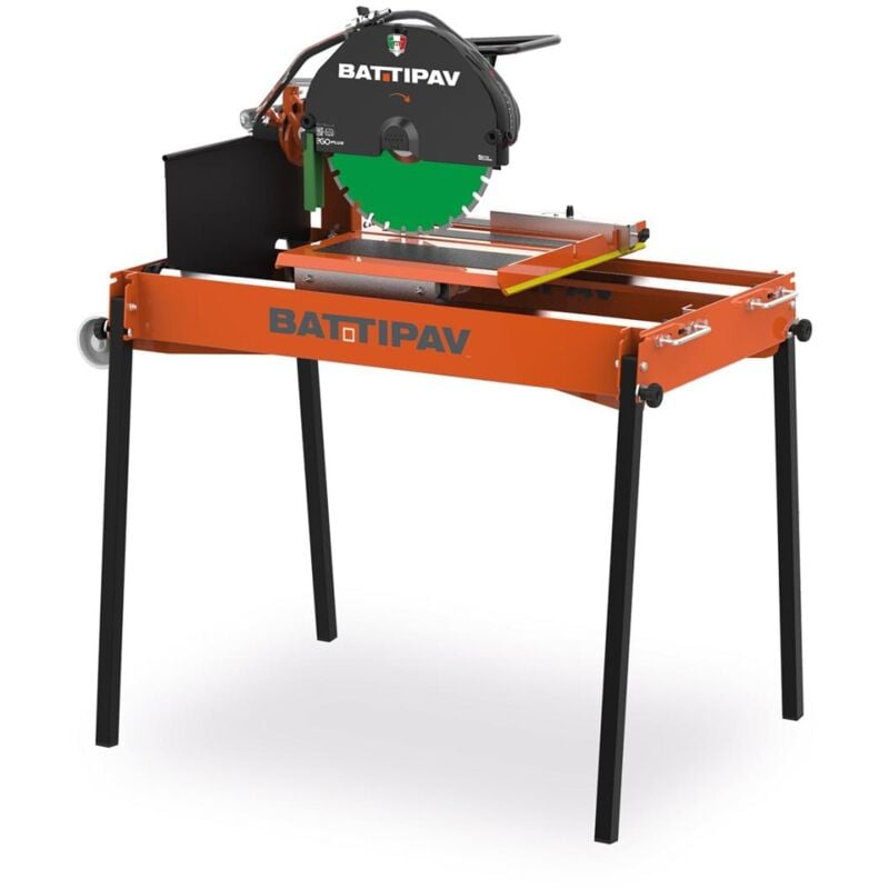 Machine de decoupe de pierre eau humide 80x11cm lame 350mm Battipav ego plus