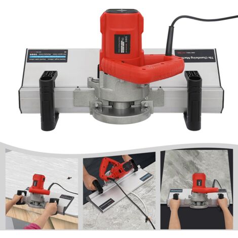 Machine de découpe de tuiles 1200w machine de découpe de tuiles 43 ° machine de découpe de tuiles 13000r / min
