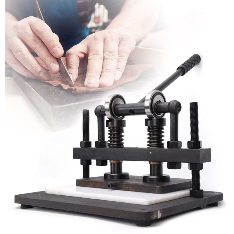 Gojoy - Machine de découpe en cuir, machine de découpe manuelle, machine de découpe pour cuir, machine de découpe et gaufrage, machine à découper en