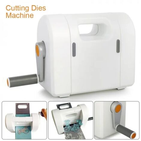 Machine de découpe et d'embossage pour album de cartes en papier, scrapbooking et loisirs créatifs
