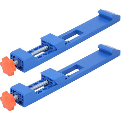 Machine de découpe réglable, Guide de Base, scie circulaire électrique, pince de Position de fraisage ABS, outil pour le travail du bois, 2 pièces