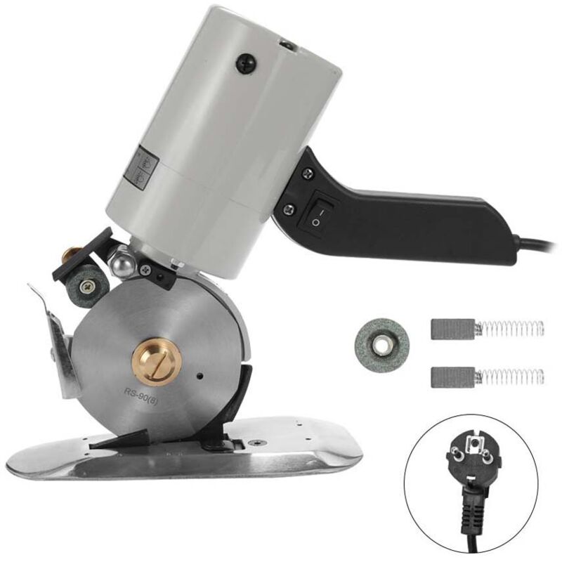 Machine de découpe ronde de tissu de coupeur de tissu léger portatif électrique à faible bruit TY-90B