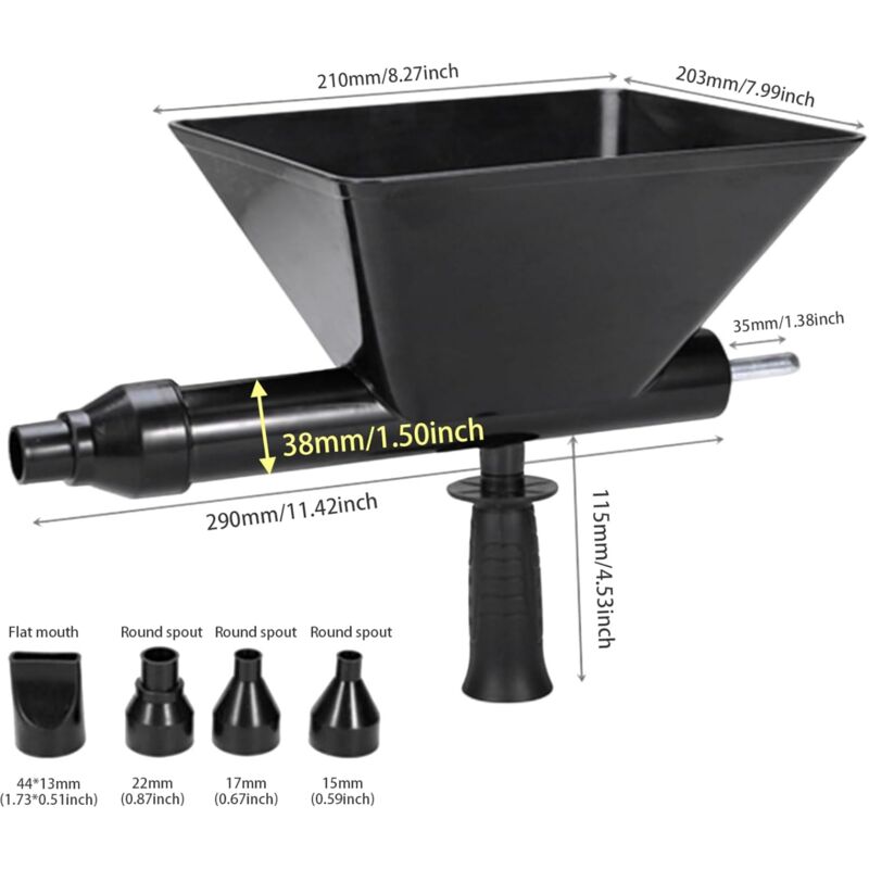Machine de jointoiement à 4 buses Machine de jointoiement électrique Machine de jointoiement portable Pistolet à calfeutrage de ciment Machine de