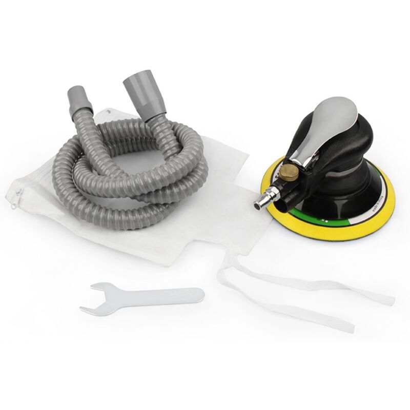 Machine de meulage et de polissage excentrique pneumatique,machine de polissage et de cirage de voiture,machine à papier de verre pneumatique,6