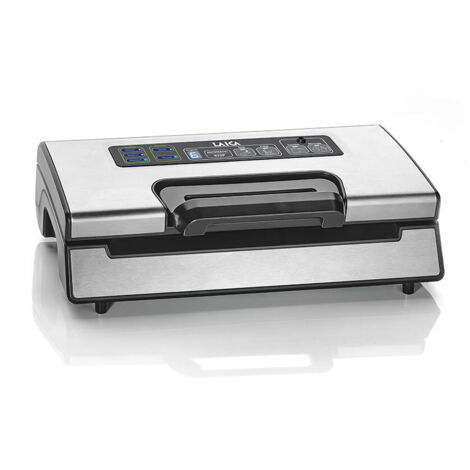 Machine de mise sous vide 20 l/min, scellage réglable (130 W, 230 V, 76 dB) avec 2 rouleaux de scellage