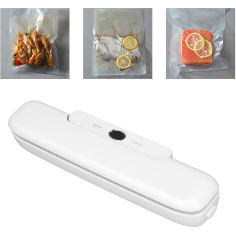 Machine de mise sous vide automatique compacte pour snacks et conservation, avec fonction de soudure seule, ABS, 120W, 30cm, EU Plug 110-230V
